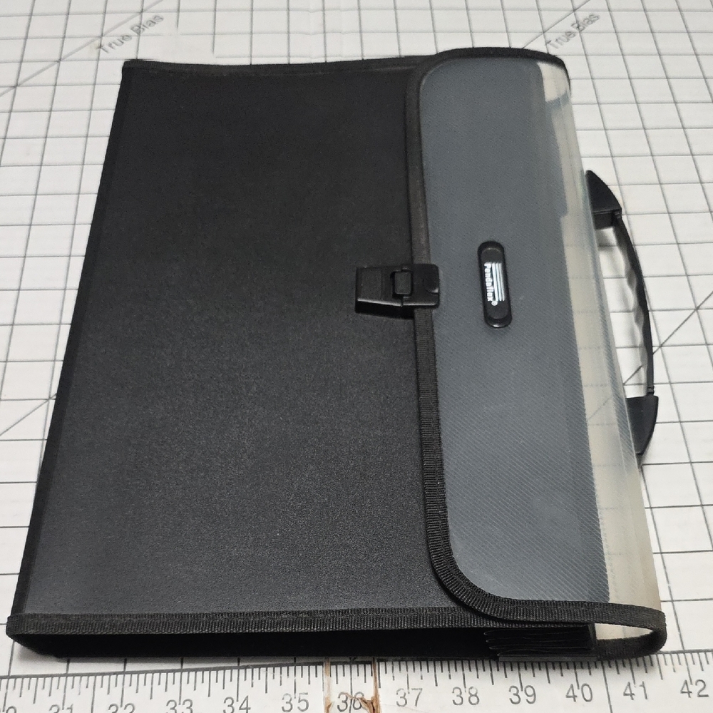 Pendaflex Desk Free Hanging Organizer With Case, 1/3 Tab, 6 Pockets, Letter NWOT